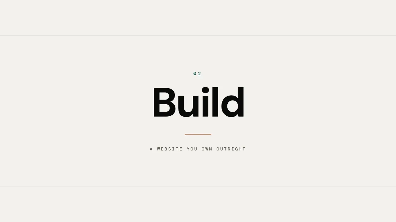 Build cover